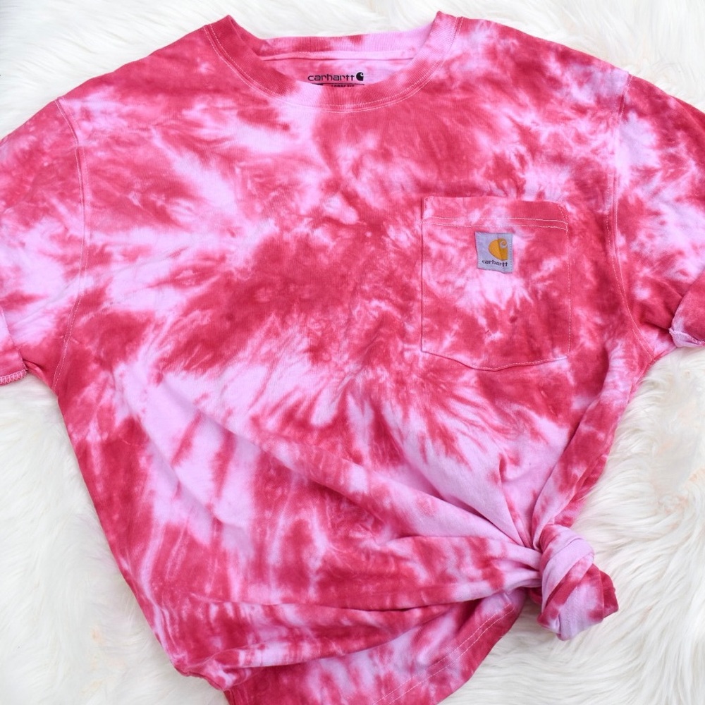 Carhartt Tie Dye T-Shirt (Peony)